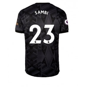 Arsenal Albert Sambi Lokonga #23 Bortatröja 2022-23 Kortärmad